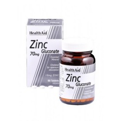 ZINC GLUCONATO 90CAPS health  aid