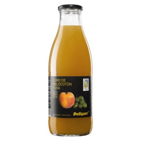 DELIZUM ZUMO MELOCOTON & UVA 1L