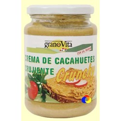 CREMA CACAHUETE CRUJ 350GR GRANOVITA