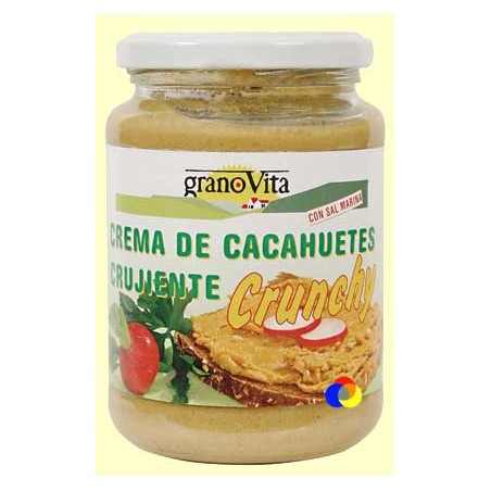 CREMA CACAHUETE CRUJ 350GR GRANOVITA