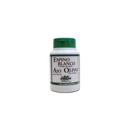 ESPINO BLANCO AJO OLIVO 550 MG 100 COMPRIMIDOS PLANTAPOL