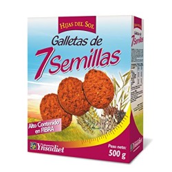 GALLETA 7 SEMILLAS 500 GR HIJAS DEL SOL