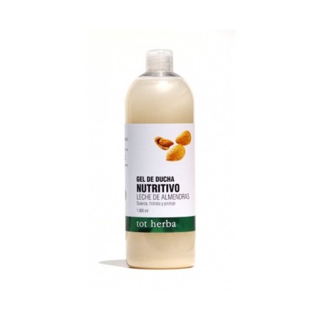 GEL BAÑO LECHE ALMENDRAS 1L TOT HERBA