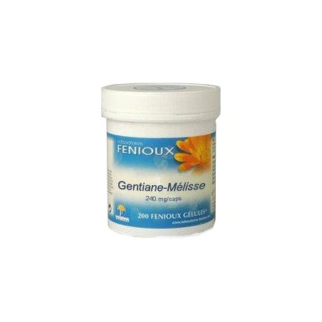 GENCIANA MELISSA 240 MG   200 CAPSULAS FENIOUX