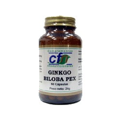 GINKGO BILOBA PEX 60 CAPSULAS CFN