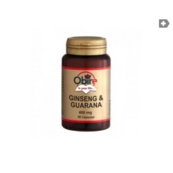 GINSENG + GUARANA 400 MG   90 CAPSULAS OBIRE