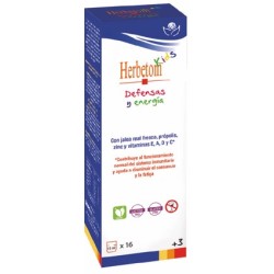 HERBETOM KIDS DEFENSAS  Y ENERGIA 250 ML