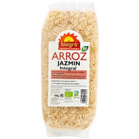 ARROZ JAZMIN INTG.500G BIOGRA