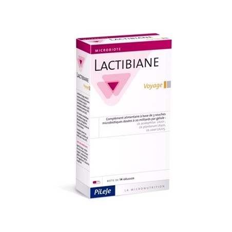 LACTIBIANE VOYAGE 14 CAPSULAS