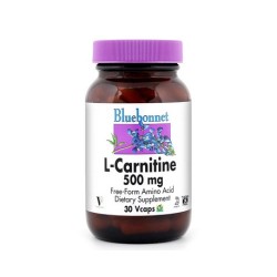 L-CARNITINA 500 MG  30 CAPSULAS BLUEBONNET