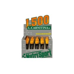 L-CARNITINA FRESA 1500 MG  20 AMPOLLAS NUTRISPORT