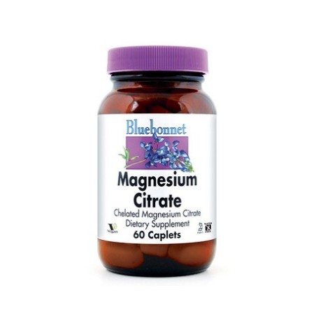 MAGNESIO CITRATO 400 MG  60 COMPRIMIDOS BLUEBONNET