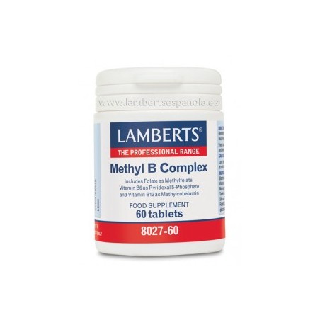 METHYL B COMPLEX 60 TABLETAS