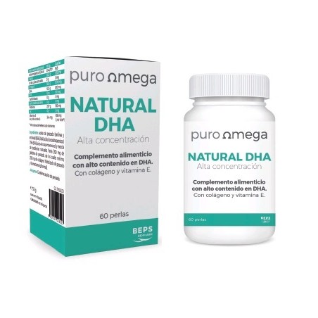 NATURAL DHA ALTA CONCENTRACION 60 PERLAS