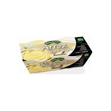 NATURGREEN ARROZ VAINILLA 2 x 125 GR