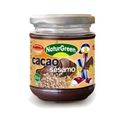 NATURGREEN CREMA SESAMO CACAO 200 GR
