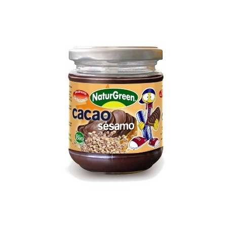 NATURGREEN CREMA SESAMO CACAO 200 GR