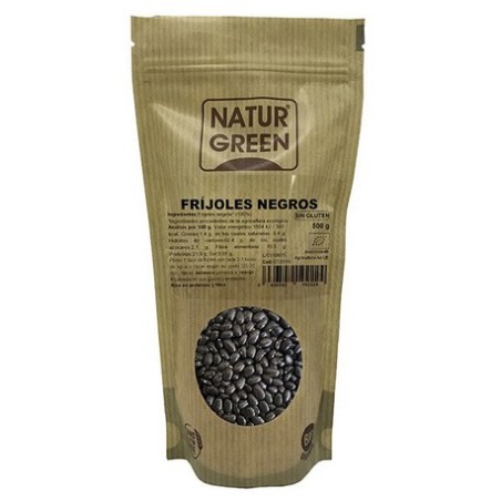 NATURGREEN FRIJOLES NEGROS 500 GRS