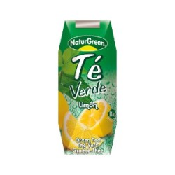 NATURGREEN TE VERDE AL LIMON 250 ML