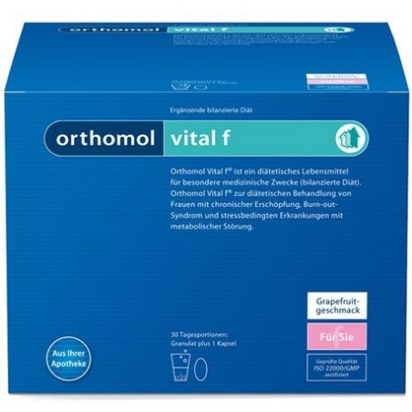 ORTHOMOL VITAL F GRANULADO 30 SOBRES