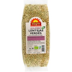 LENTEJAS VERDES 500GR BIOGRA