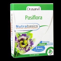 PASIFLORA 30 CAPSULAS  NUTRABASICOS DRASANVI