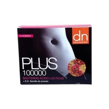 PLUS 100000 PROBIOTICS 16 SOBRES DIRECTNUTRITION