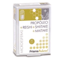 PROPOLEO + SHIITAKE + MAITAKE + REISHI 30 CAPSULAS