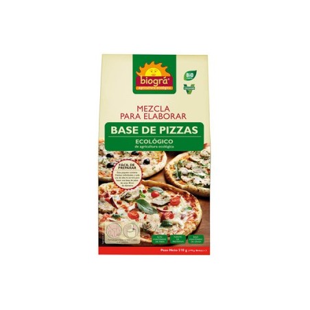 MEZCLA BASE PIZZA 510GR BIO
