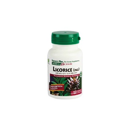 REGALIZ (LICORICE) 500 MG  60 CAPSULAS NATURE'S PLUS