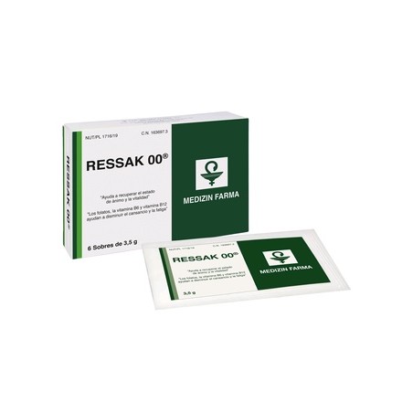 RESSAK 00 6 SOBRES  X 3,5 GR