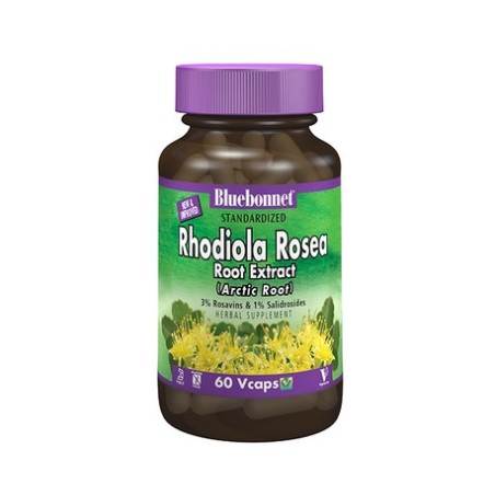 RHODIOLA ROSEA ESTANDARIZADO 60 CAPSULAS BLUEBONNET