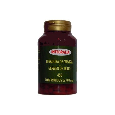 LEVADURA+GERMEN 450CAPS.  INTEGRALIA