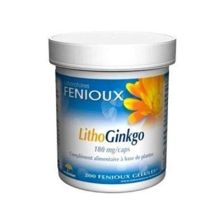 LITHO GINKGO 200CAP FENIOUX