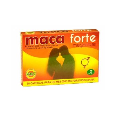 MACA FORTE 60CAPS ROBIS