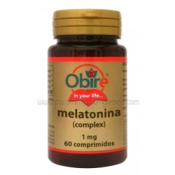 MELATONINA 1MG 60COMP OBIRE