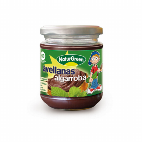 NATURGREEN CREMA ALGARROBA+AVELLANAS