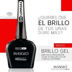 BRILLO GEL SIN LAMPARA MASGLO