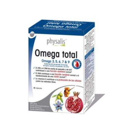 OMEGA TOTAL 3-6-7-9 30 CAPS.  PHYSALIS