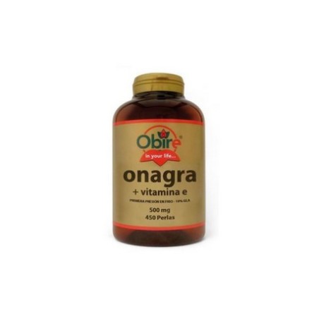 ONAGRA+VITAMINA E  500MG 450 PERLAS  OBIRE