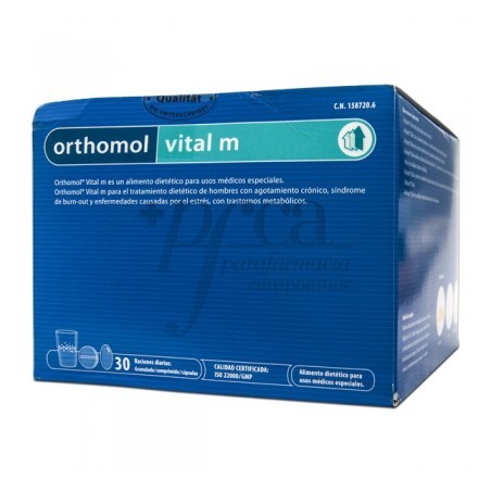 ORTHOMOL VITAL M 30-RACIONES