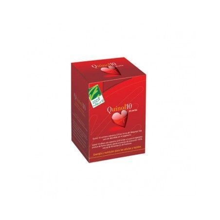 QUINOL 10 60PERLAS 50MG 100% NATURAL