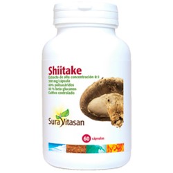 SHIITAKE 60CAPS 300MG SURAVITASAN