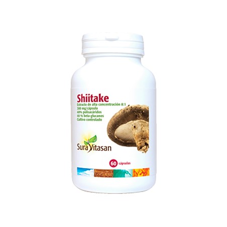 SHIITAKE 60CAPS 300MG SURAVITASAN