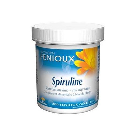 SPIRULINE 300MG 200CAP FENIOUX
