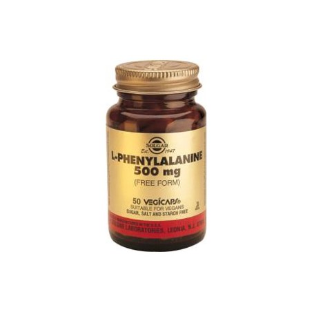 L-FENILALANINA 500MG 50 SOLGAR