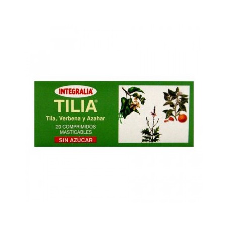 TILIA 20 COMPRIMIDOS  MASTICABLES INTEGRALIA
