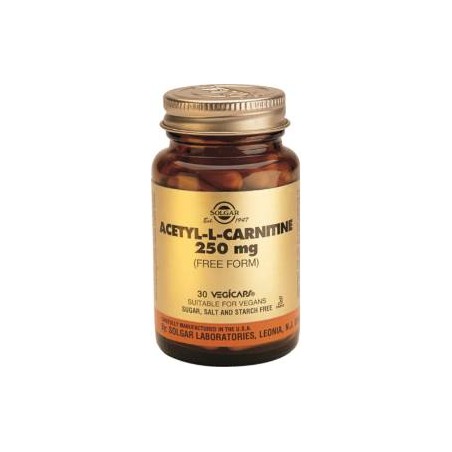ACETYL-L-CARNITINA 30 CAPS.  SOLGAR