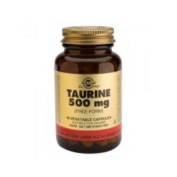 TAURINE 500MG 50CAP SOLGAR