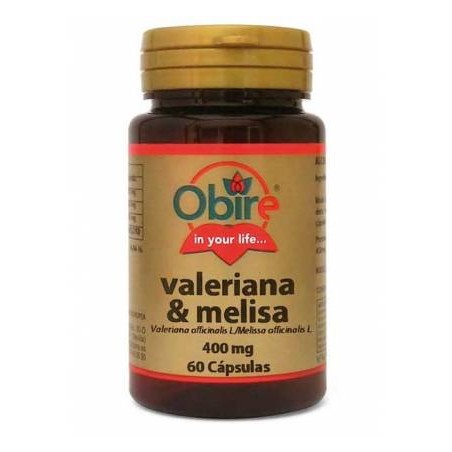 VALERIANA+MELISA 200 MG  60 CAPS.  OBIRE